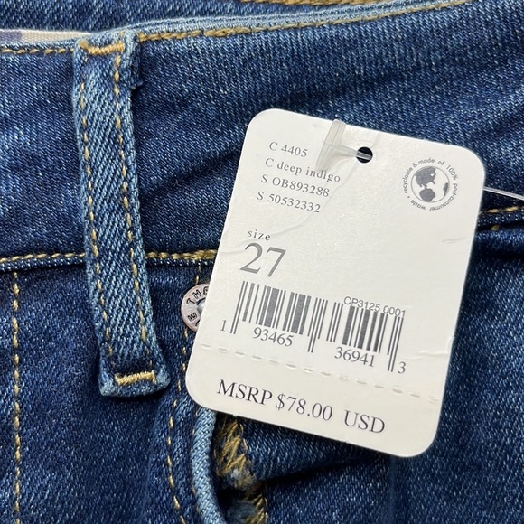 We The Free Skinny High Rise NWT Size 27 - Picture 15 of 16